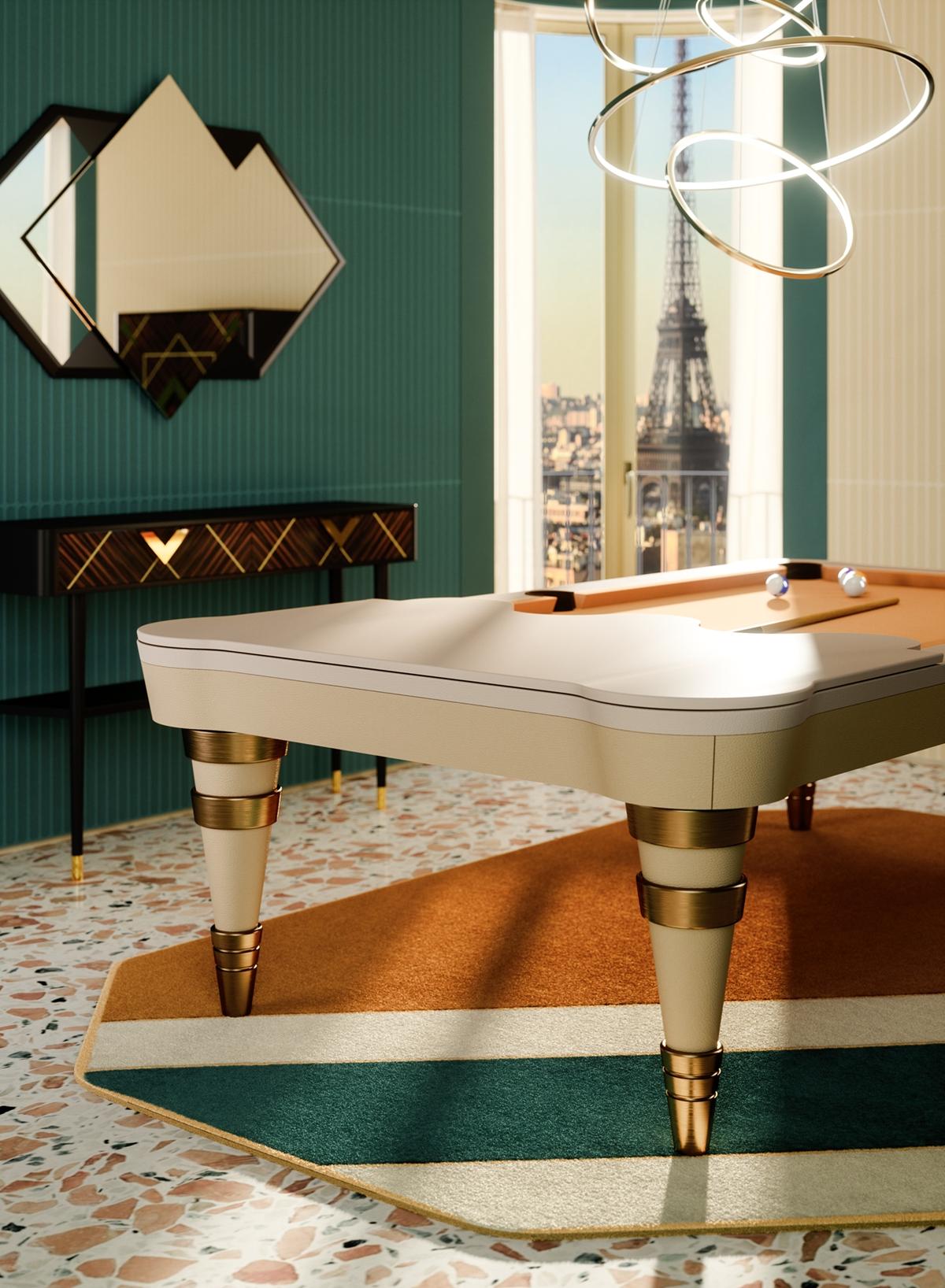 Mesa de Bilhar Regis | Configuração: 8 ft - 1