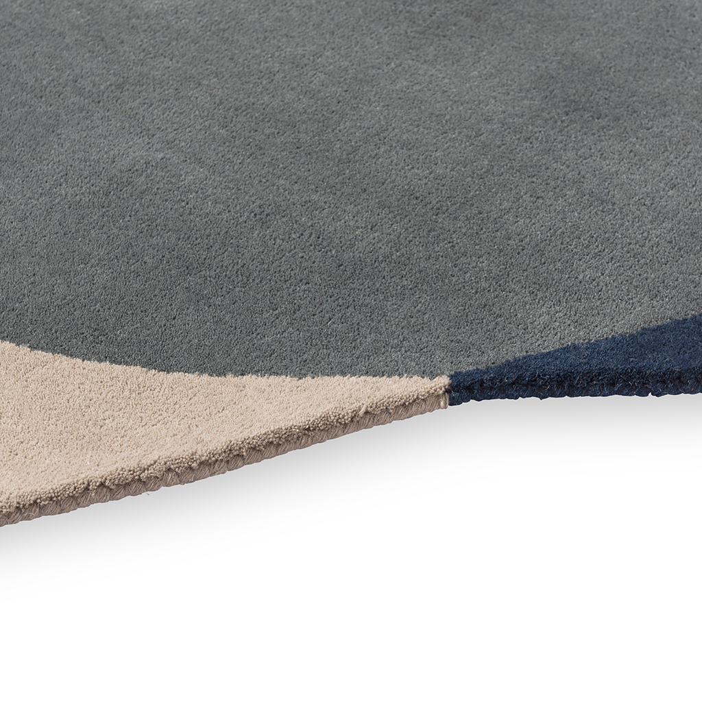 Tapete Element Arp Azul | Tamanho: 233 × 255 cm Tapete Element Arp Azul | Tamanho: 233 × 255 cm