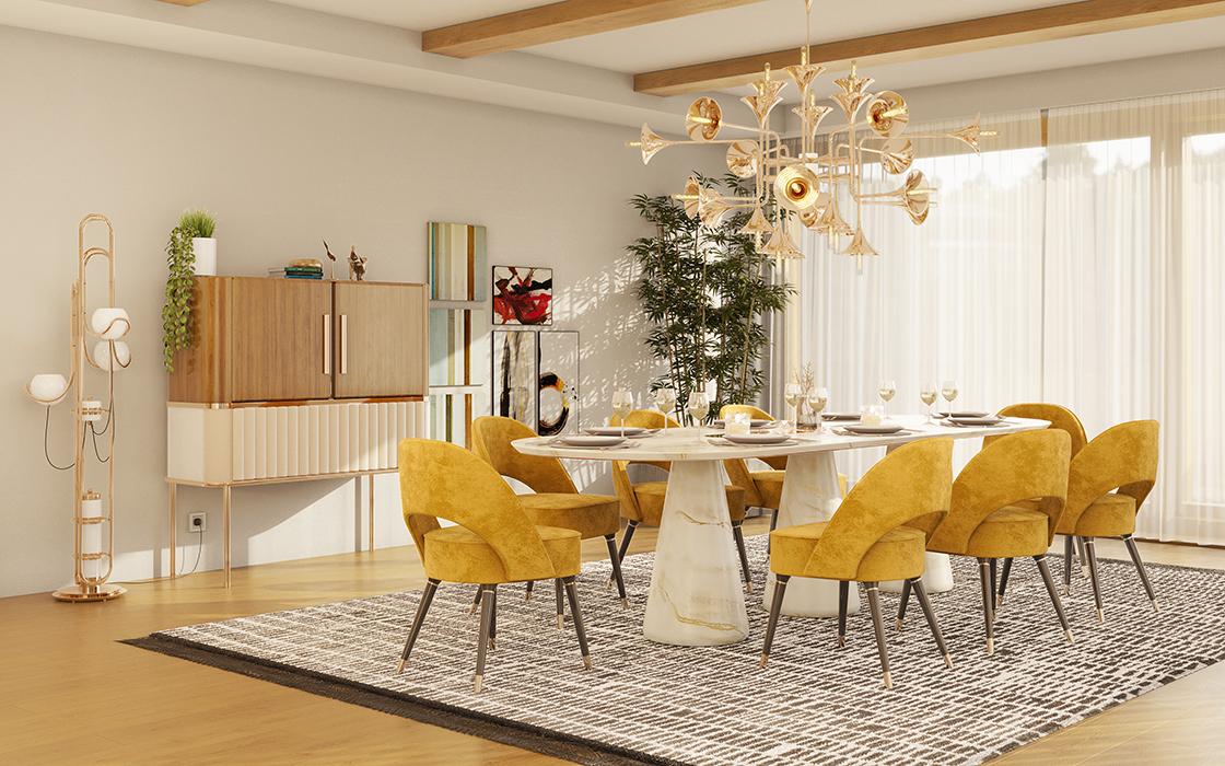 Mesa de Jantar Oval Forge - 7