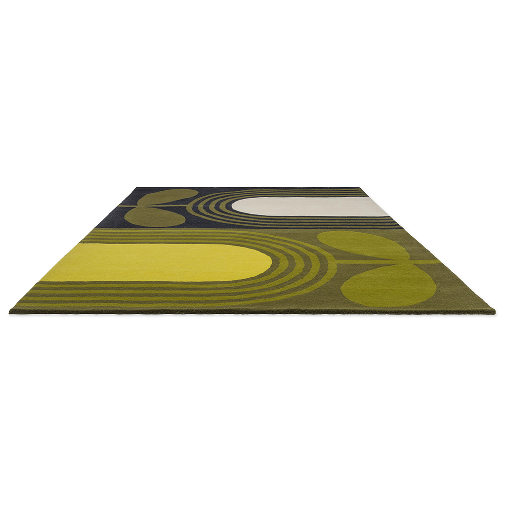 Tapete Designer Lã Striped Tulip Seagrass | Tamanho: 200 × 280 cm