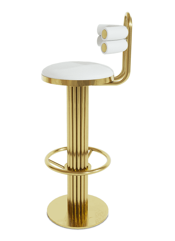 Banco bar meia-lua Keira