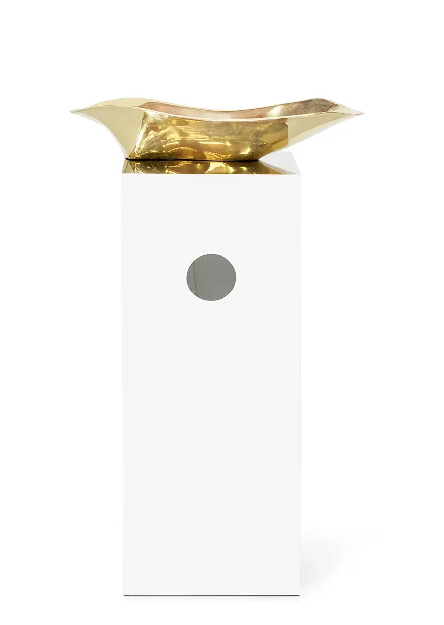 Lavatório de coluna Crystal Flow