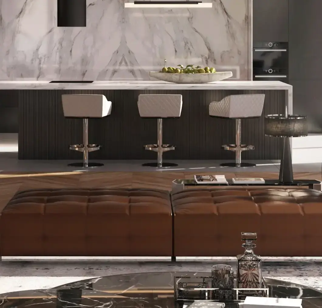 Cadeira bar giratória Rogue - 1