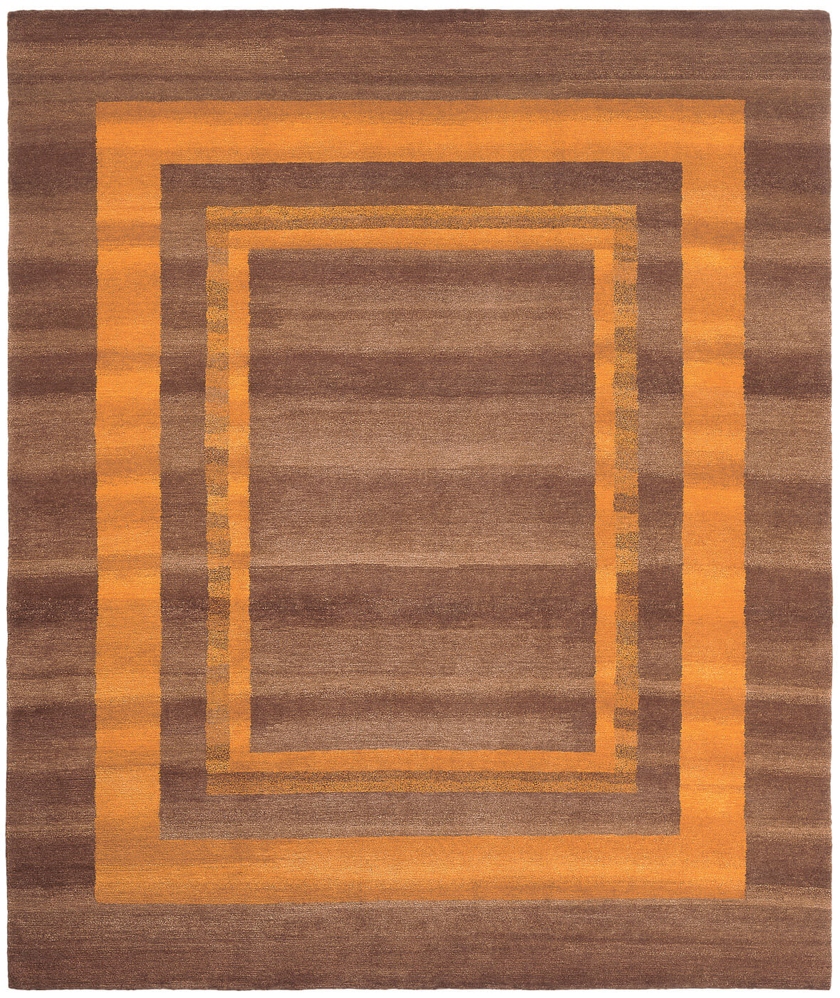 Tapete Gamba Triple Border Castanho Laranja | Tamanho: 250 × 300 cm