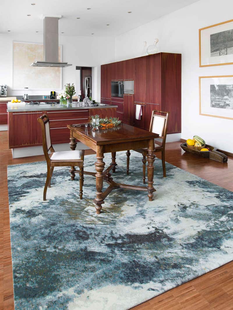 Tapete Waves Tecido à Mão