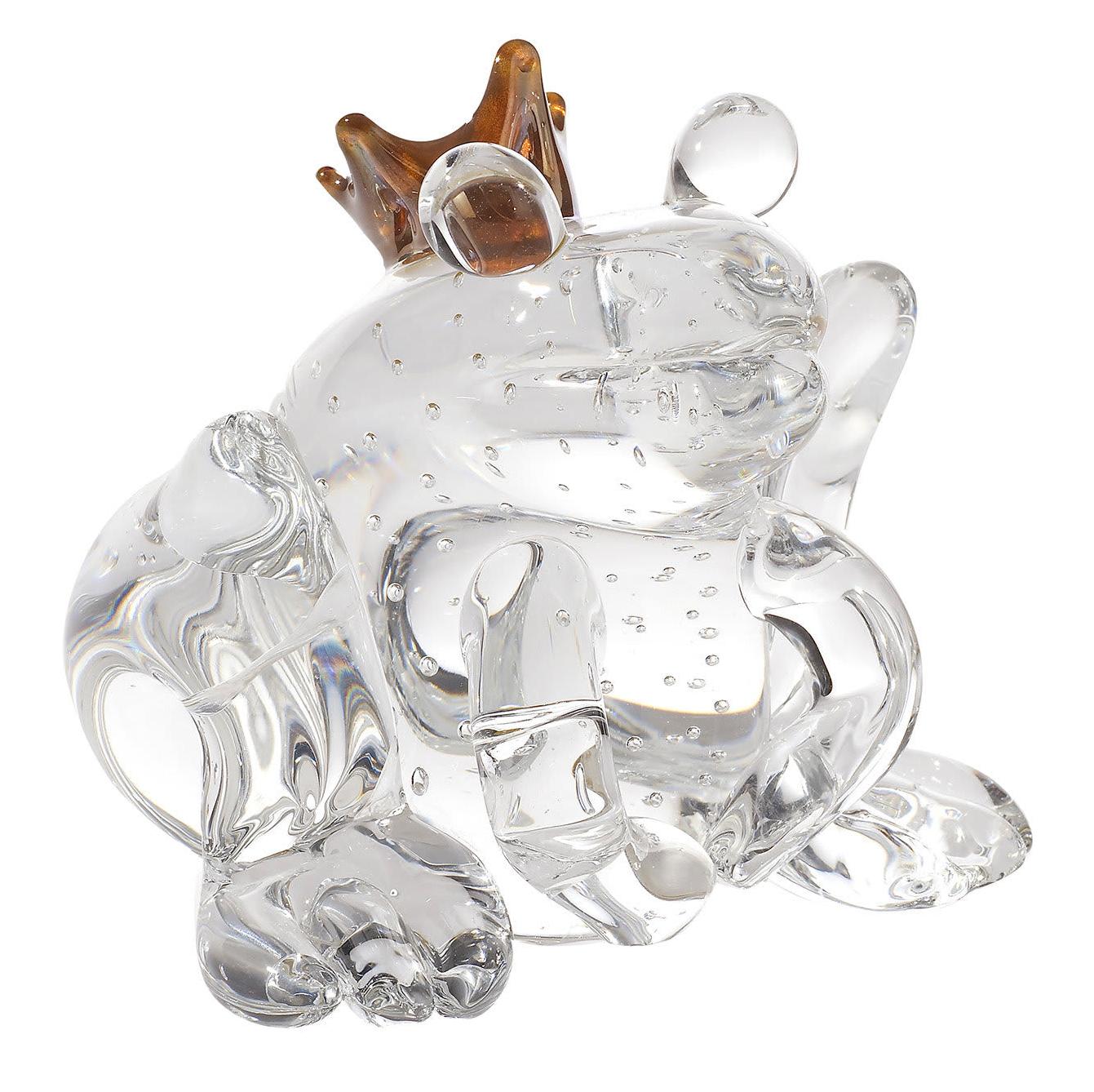 Figura Decorativa Príncipe em Vidro