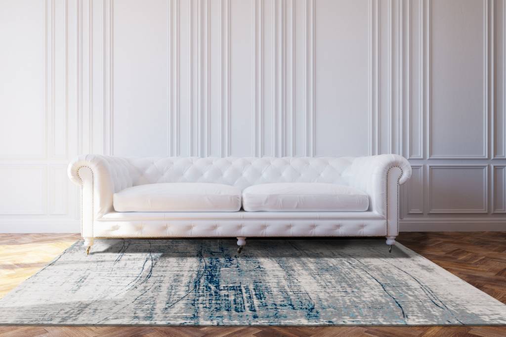 Tapete Bronx Azurite 8421 | Tamanho: 170 × 240 cm