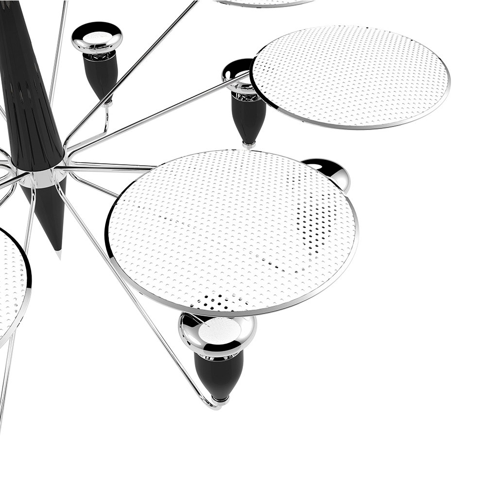 Candeeiro suspenso clássico