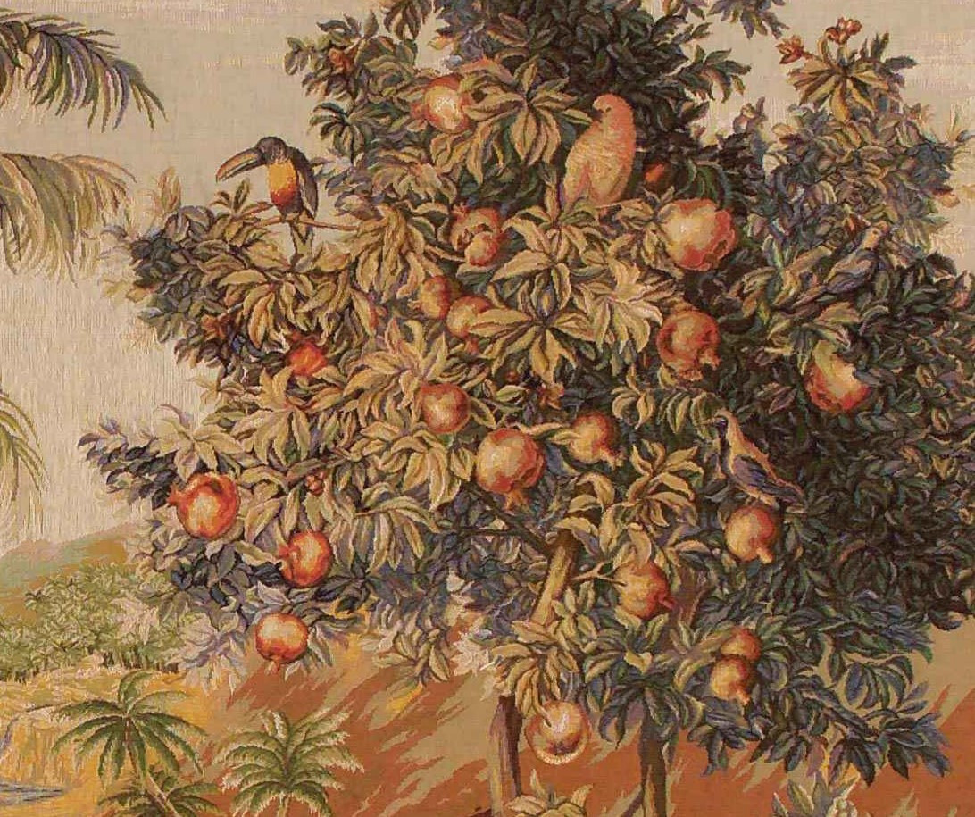 Tapeçaria oásis horizontal | Tamanho: 150 × 200 cm