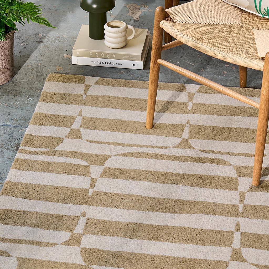 Tapete Lohko Stripe Seixo | Tamanho: 250 × 350 cm