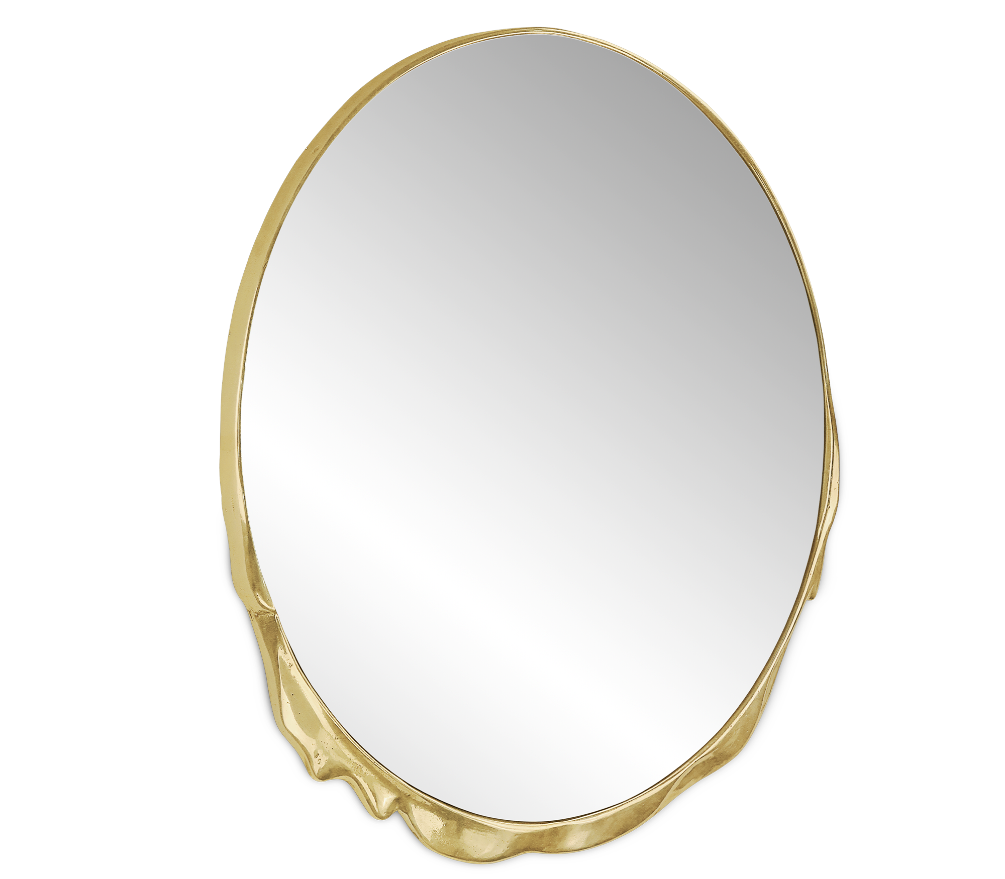 Espelho dourado lava