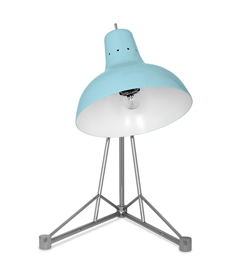 Candeeiro de secretária Celestia azul