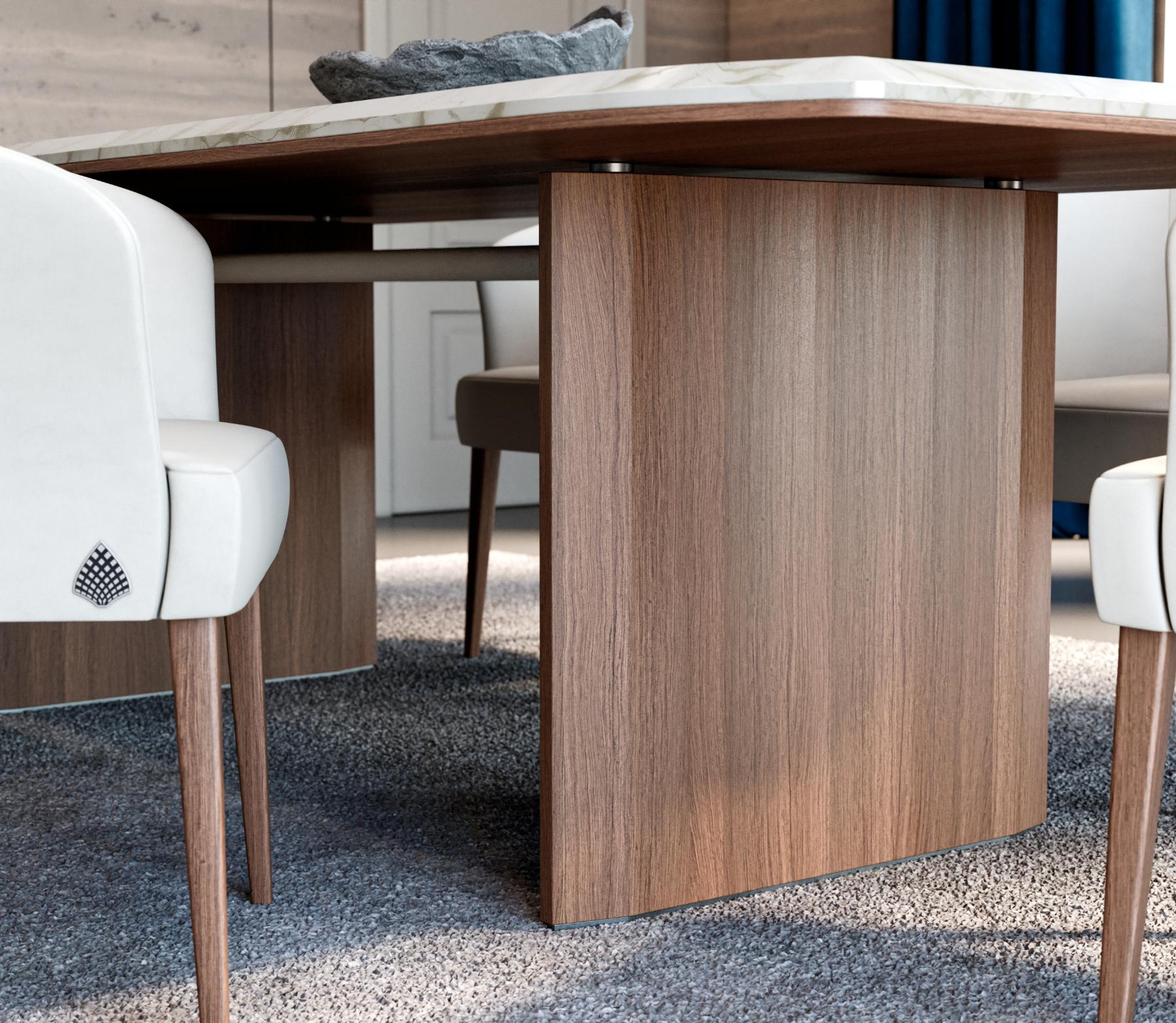 Mesa de Jantar Avalon em Mármore