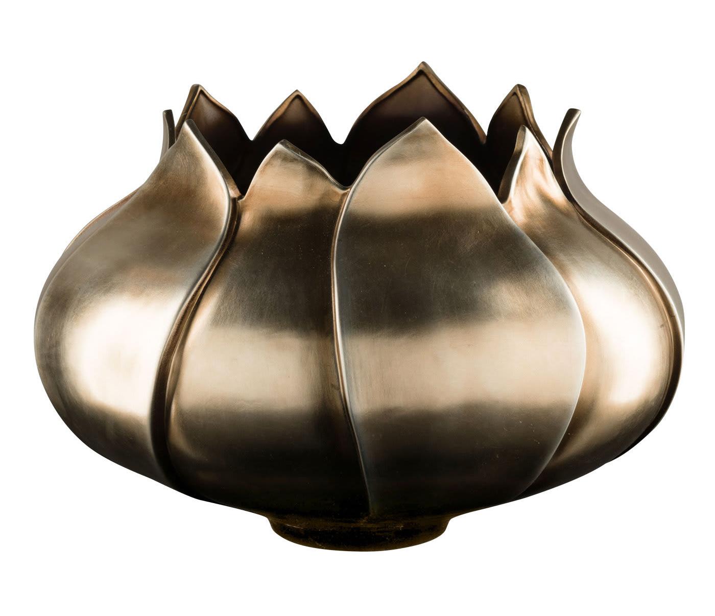 Vaso Tulip em Latão