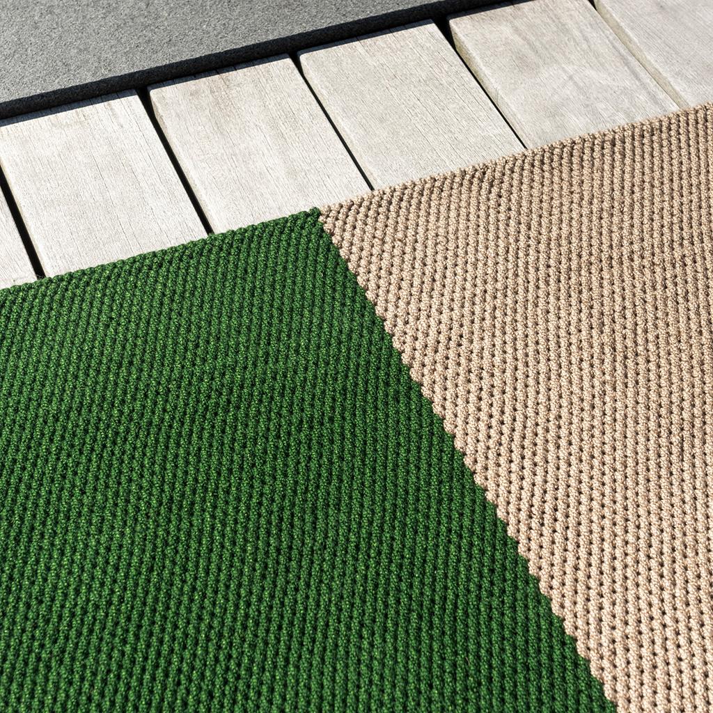 Tapete Exterior Deck Verde Primavera | Tamanho: 140 × 200 cm
