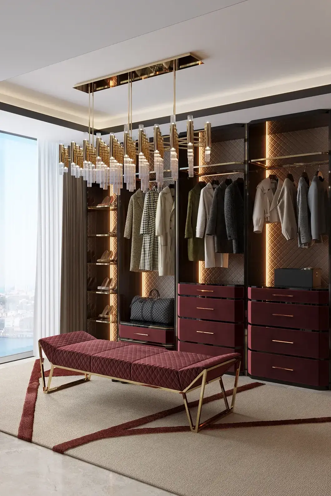 Roupeiro Preto Cadence