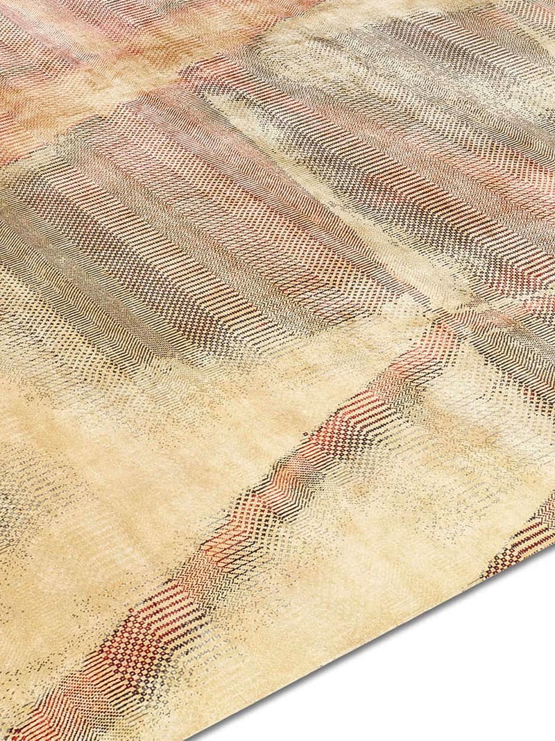 Tapete Yellow Stone Anodado à Mão