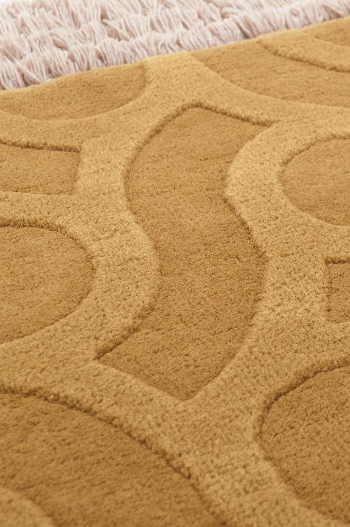 Tapete Tufted à Mão Honey 100% Lã