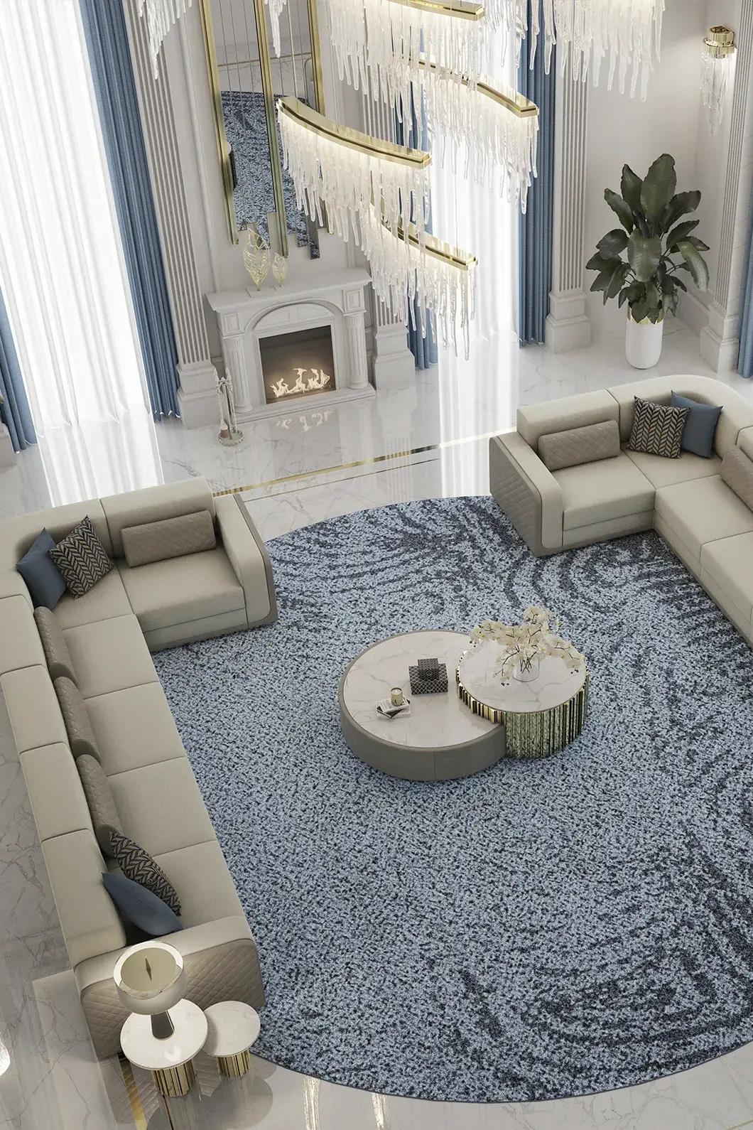 Candeeiro suspenso Tower II