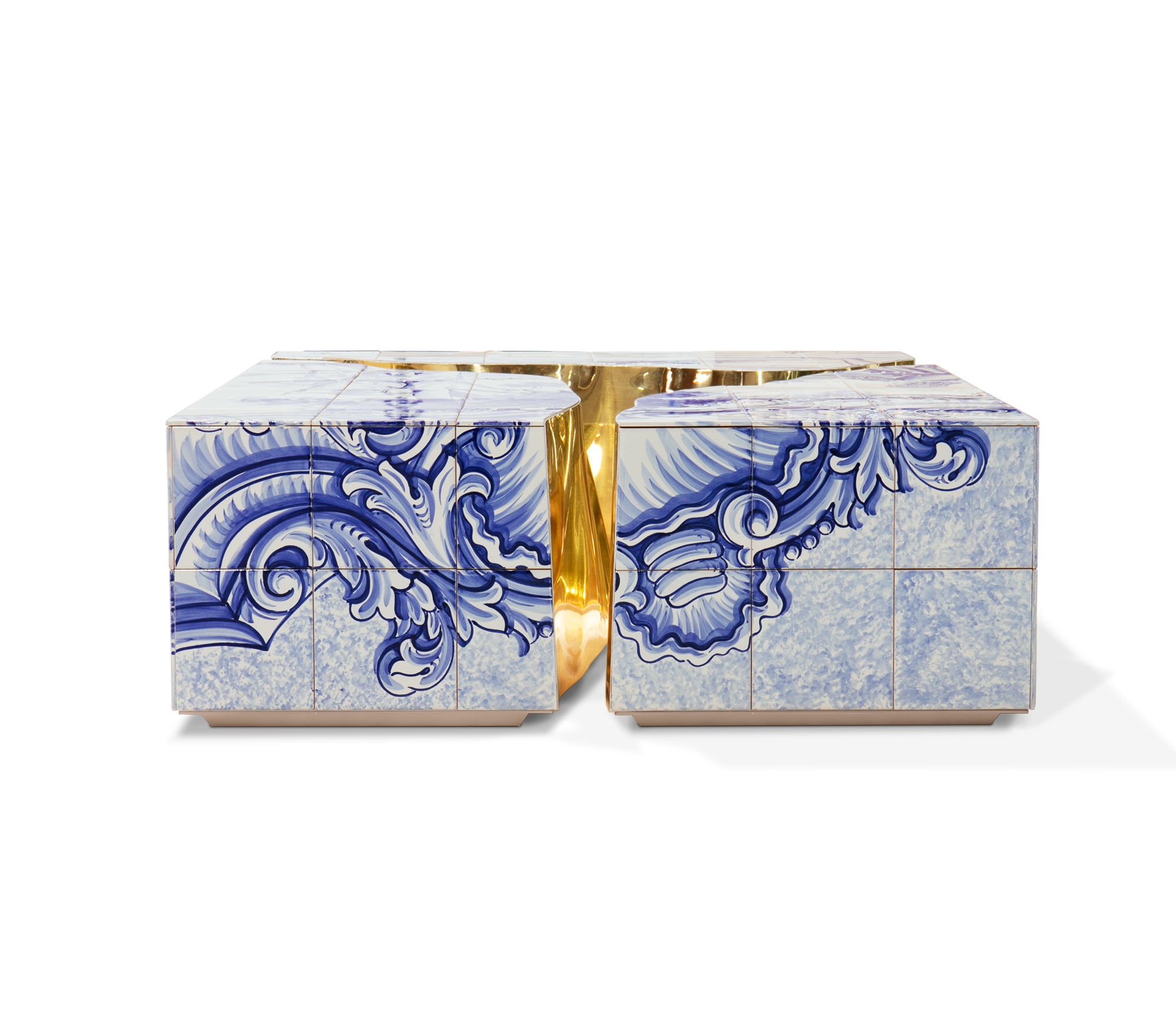 Mesa de Centro Azulejo Fissure