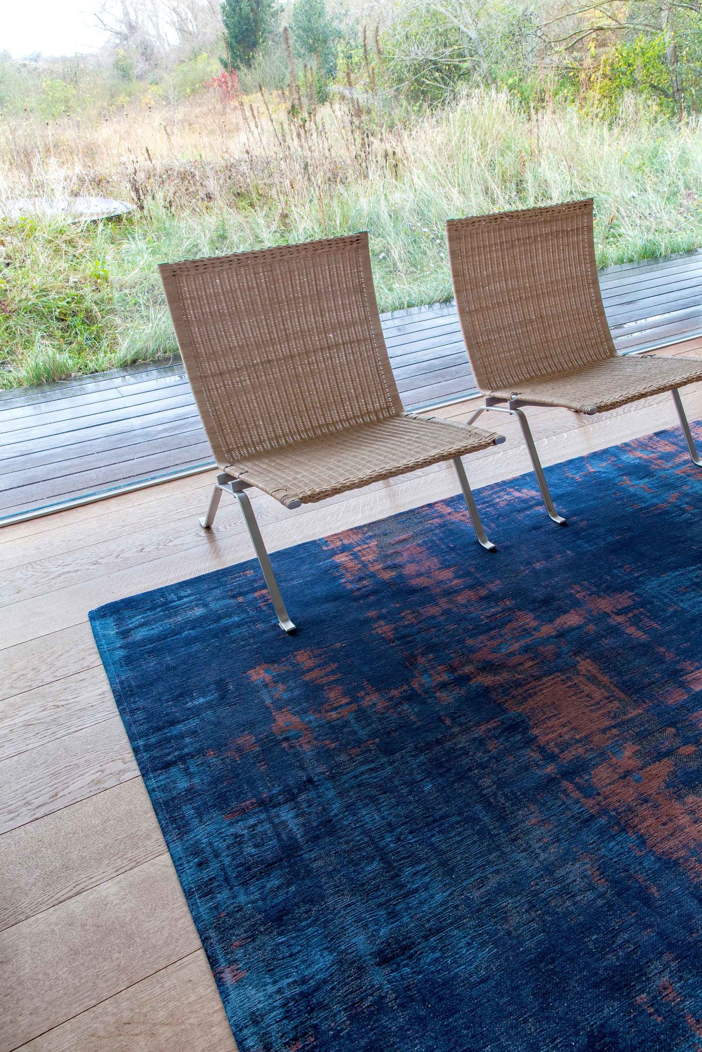 Tapete Venetian Dust - Sunset Azul 9211 | Tamanho: 200 × 280 cm