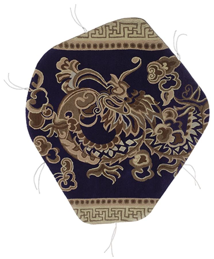 Tapete Geo Art Nepal Designer Tecido à Mão