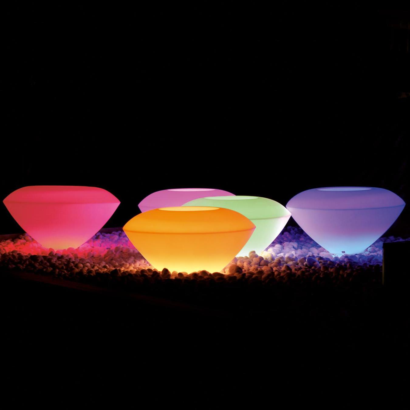 Candeeiro de Chão de Exterior Trotty Branco