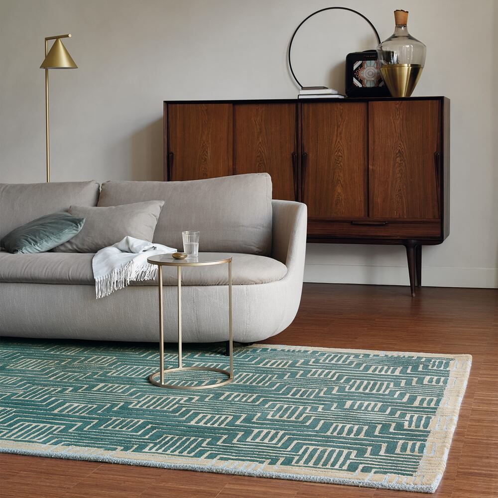 Tapete Kinmo Verde | Tamanho: 200 × 280 cm