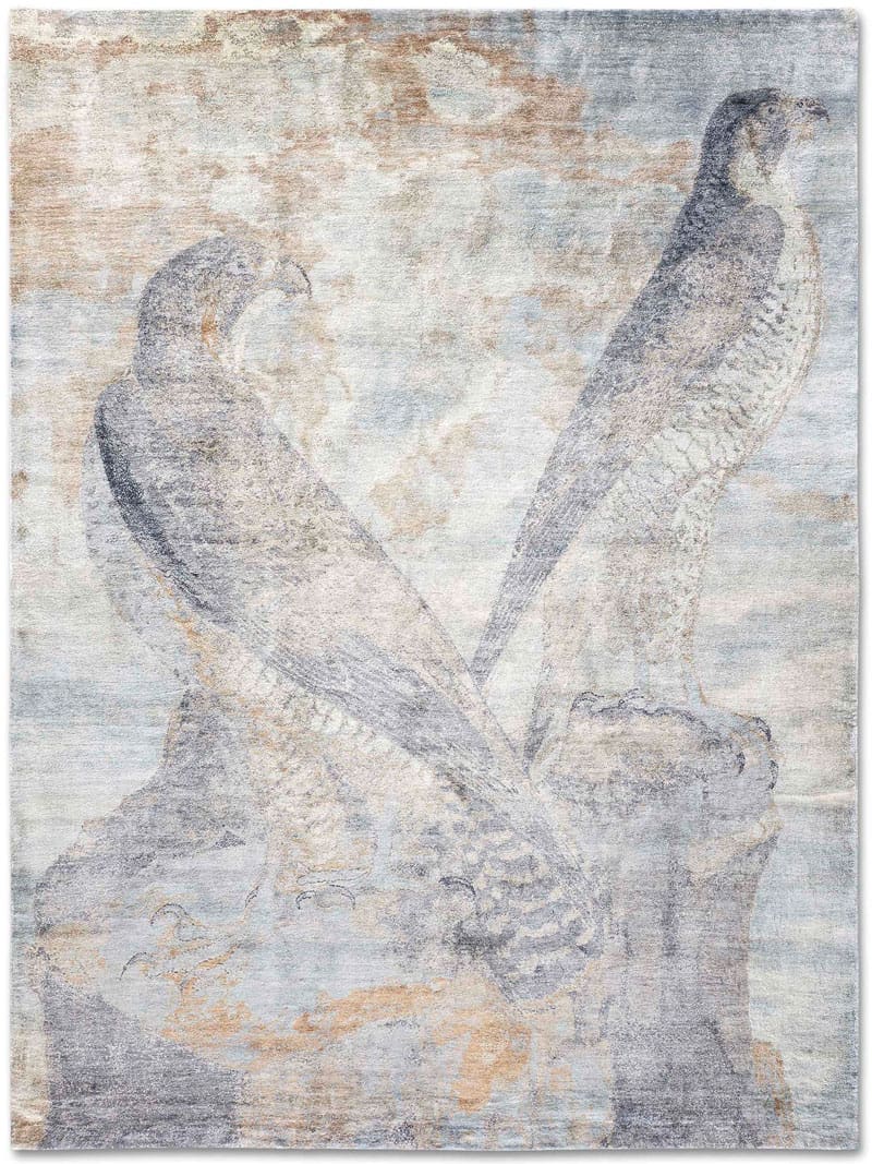 Tapete Falcon Tecido à Mão