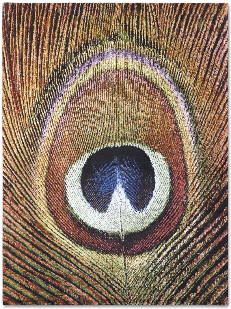 Tapete Feathers Feito à Mão Luxury