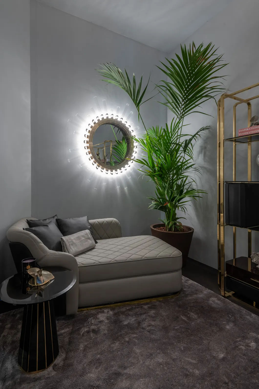 Espelho XL com luz Regal