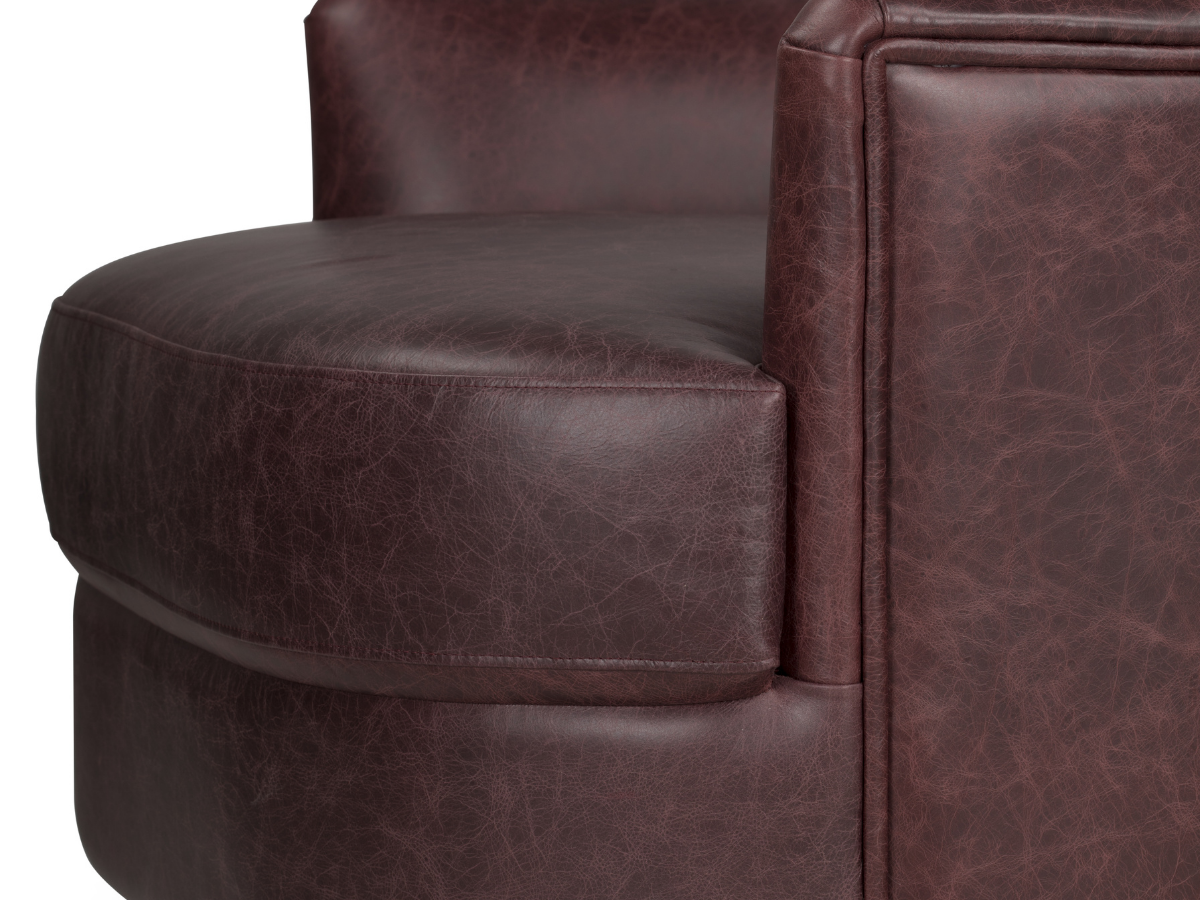 Sofá Individual em Pele