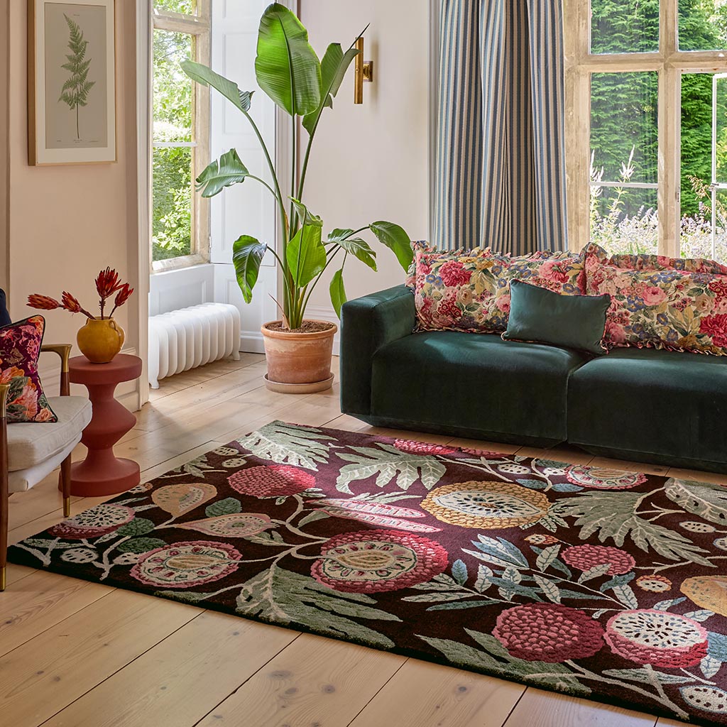 Tapete Jackfruit Cherry/Alabaster