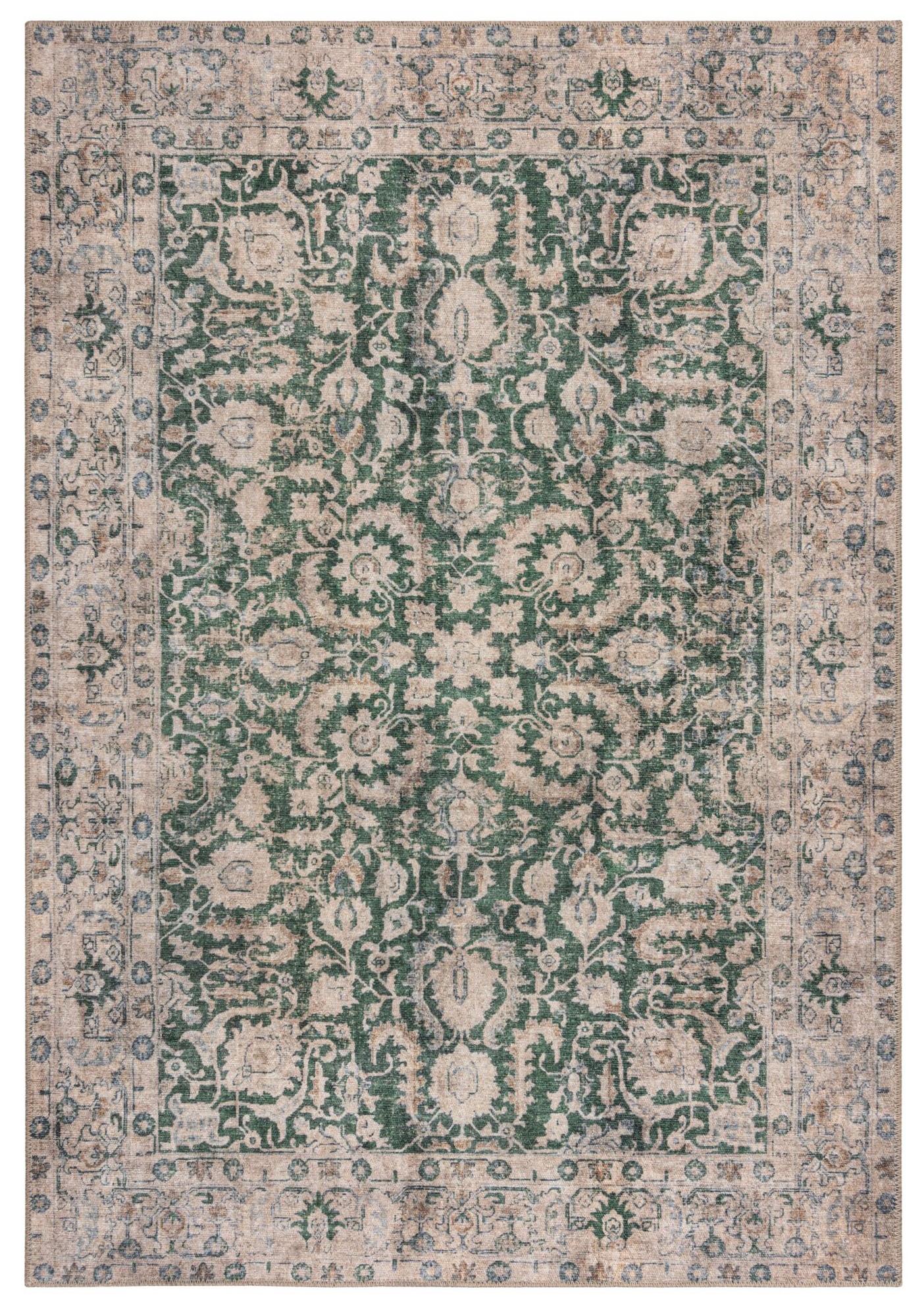Tapete Floral Vintage Verde