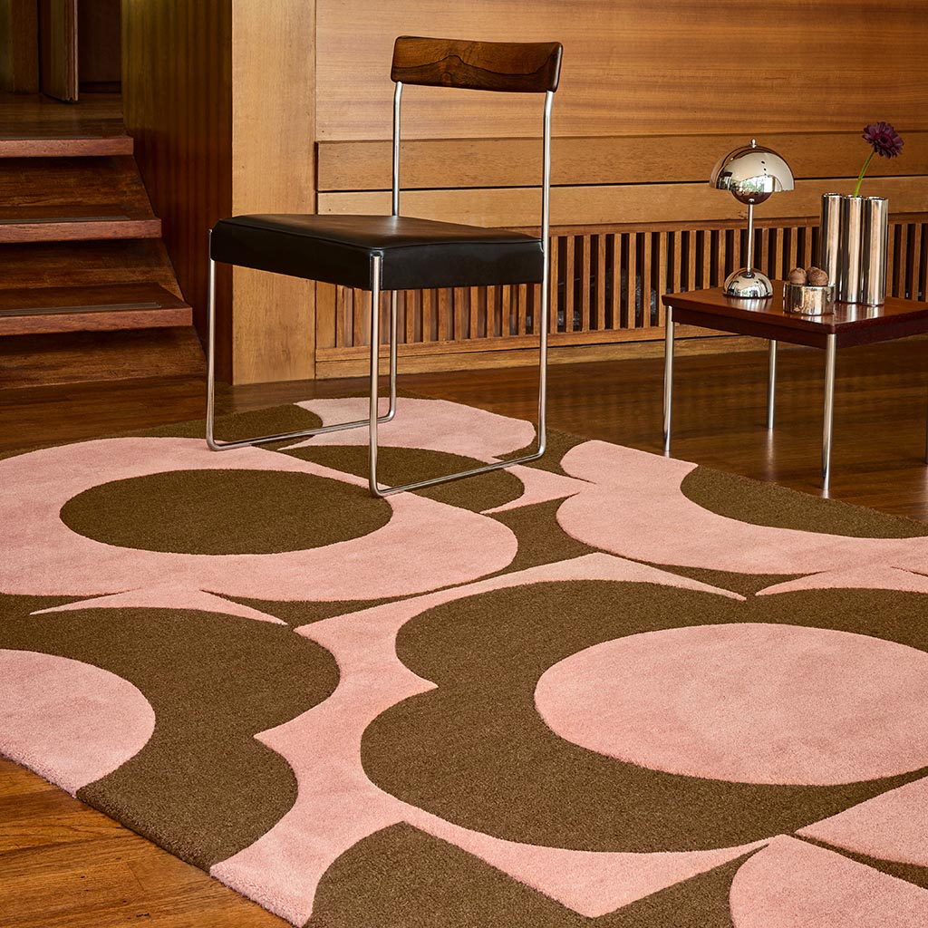 Tapete Prism Flower Pink/Terracotta