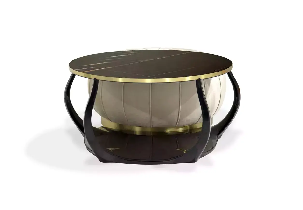 Mesa de Centro Mármore Sahara Noir Enlace