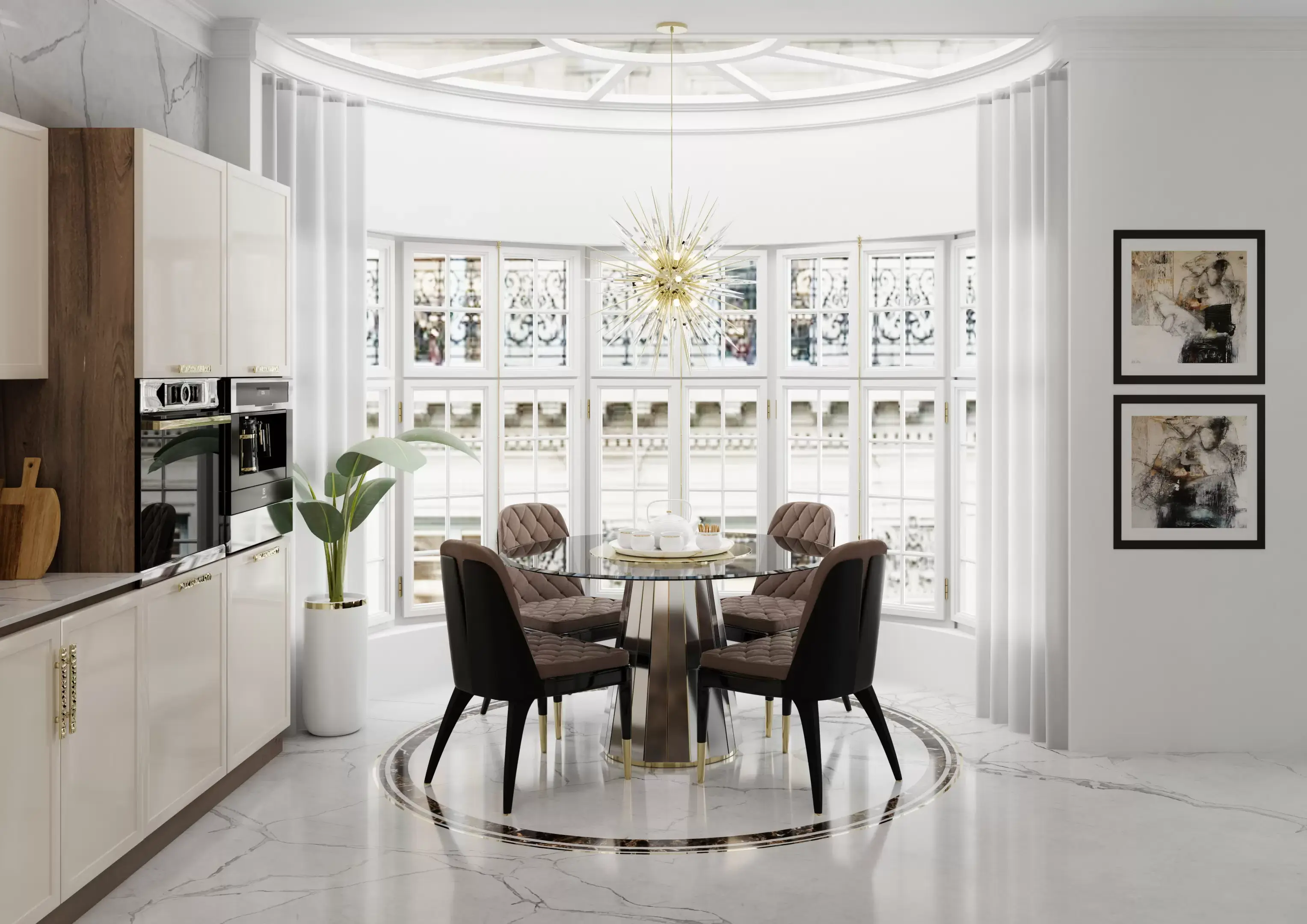 Mesa de Jantar Radiance - 9