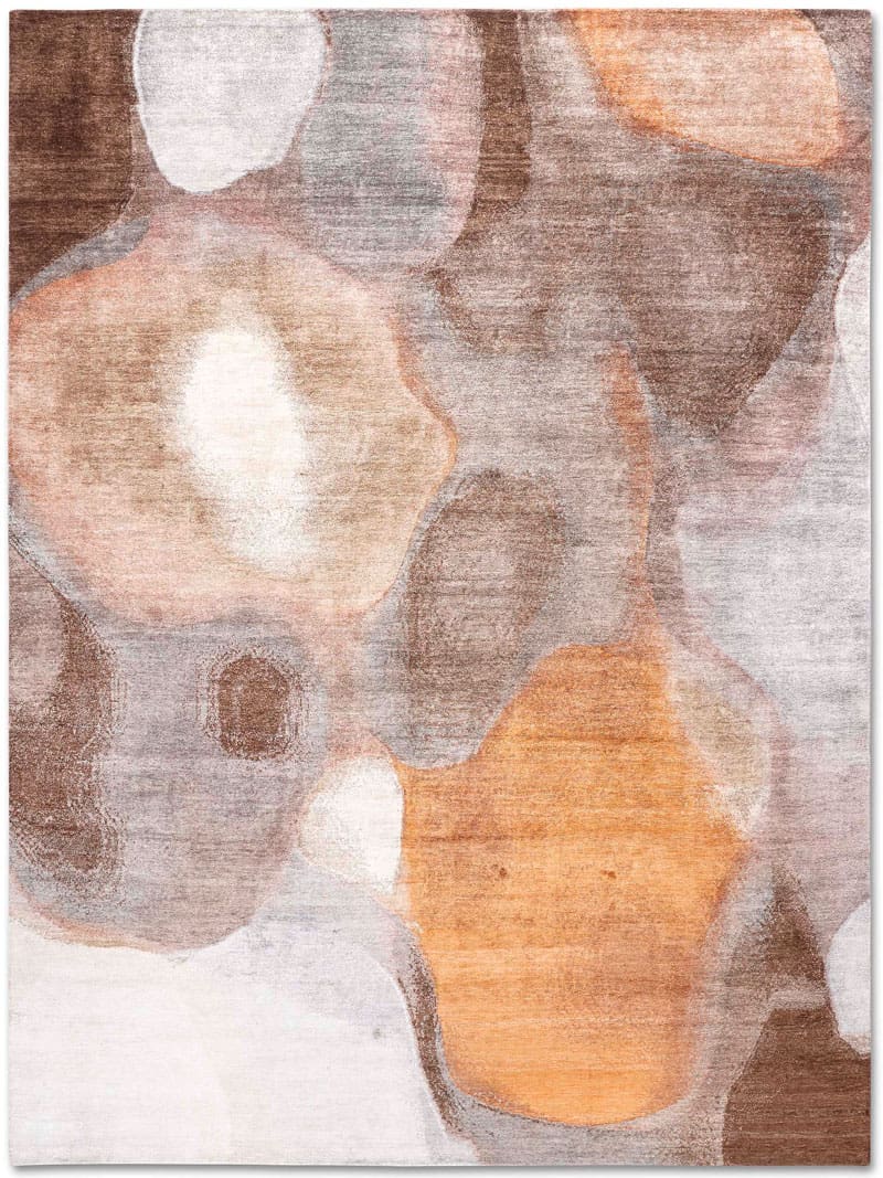 Tapete Copper Malva Feito à Mão Luxury | Tamanho: 365 × 457 cm