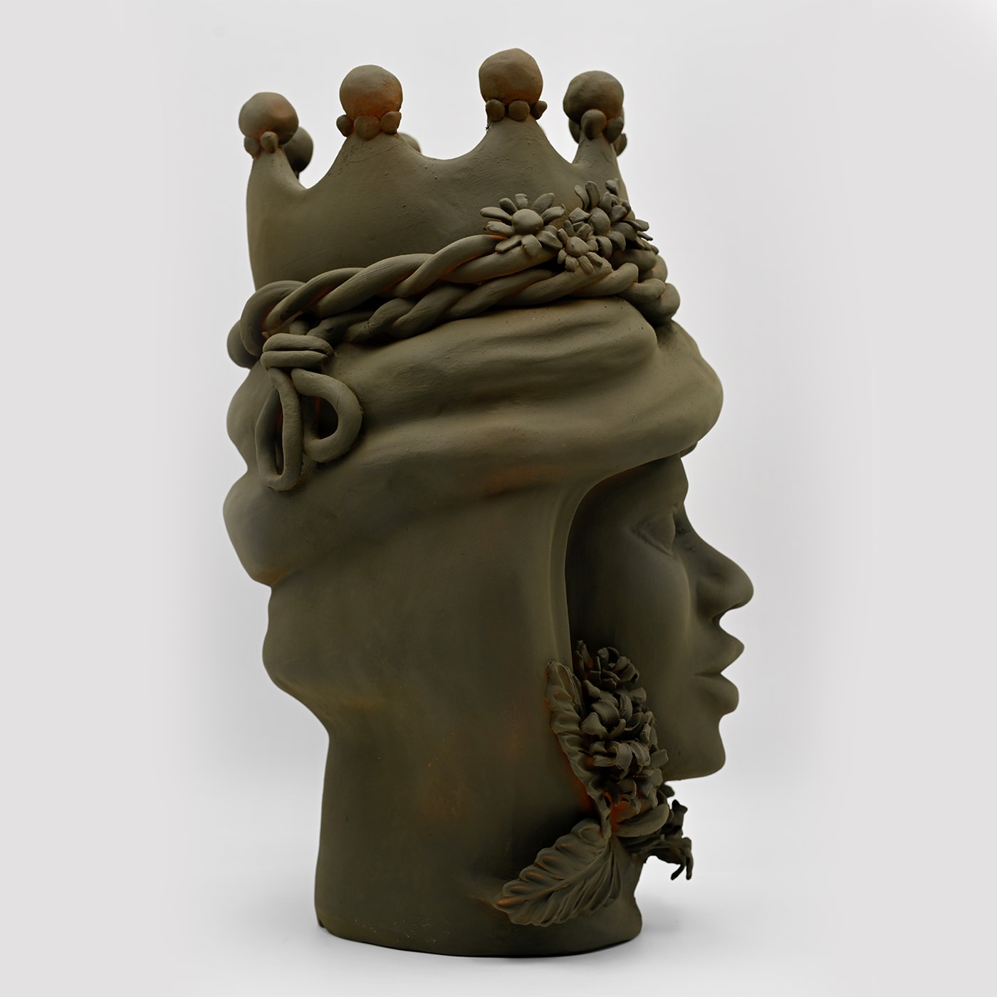 Escultura artesanal Moor's Head