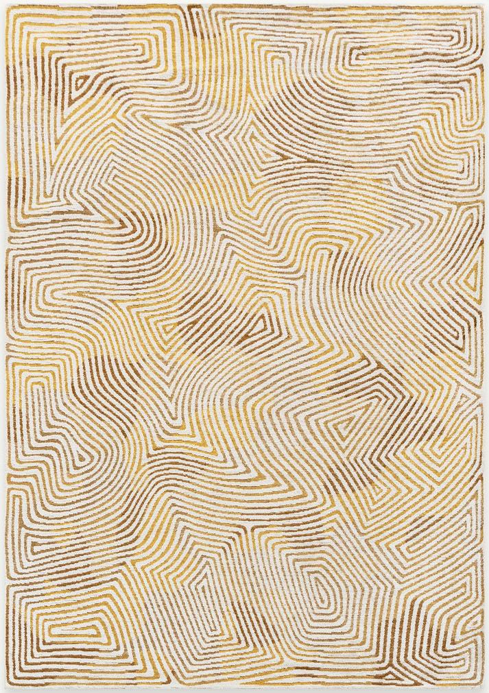 Tapete Yellow Hippy 9799 | Tamanho: 200 × 280 cm