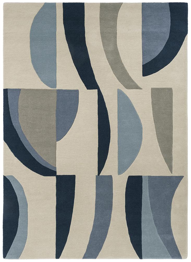Tapete Torillo Céu/Centáurea | Tamanho: 170 × 240 cm