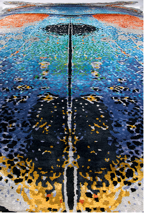 Tapete Scarab Anodado à Mão