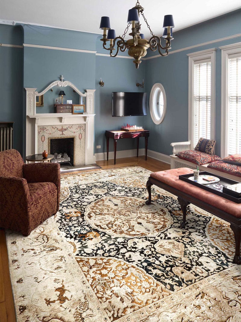 Tapete Gold Luxury Feito à Mão