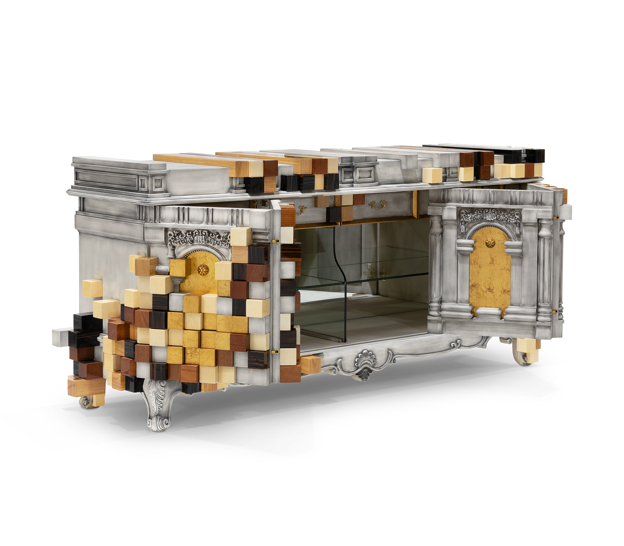 Aparador Trafalgar cinzento