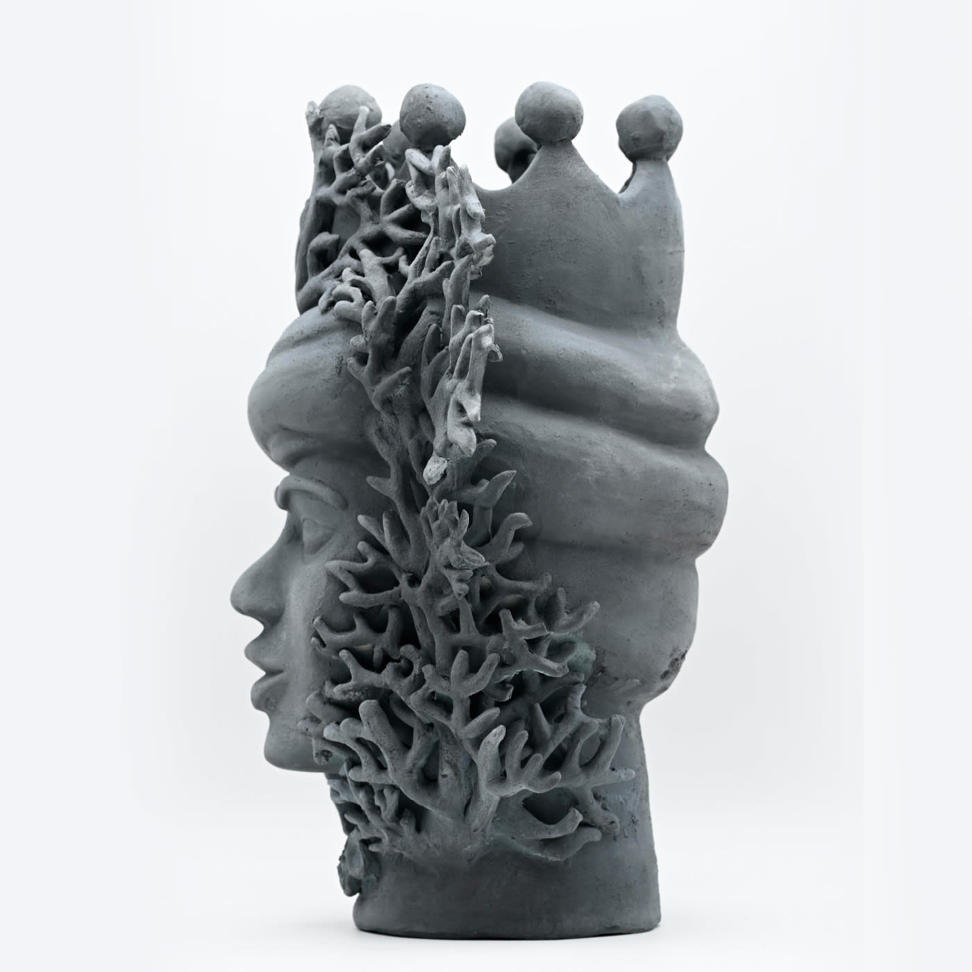 Escultura Moor's Head coral