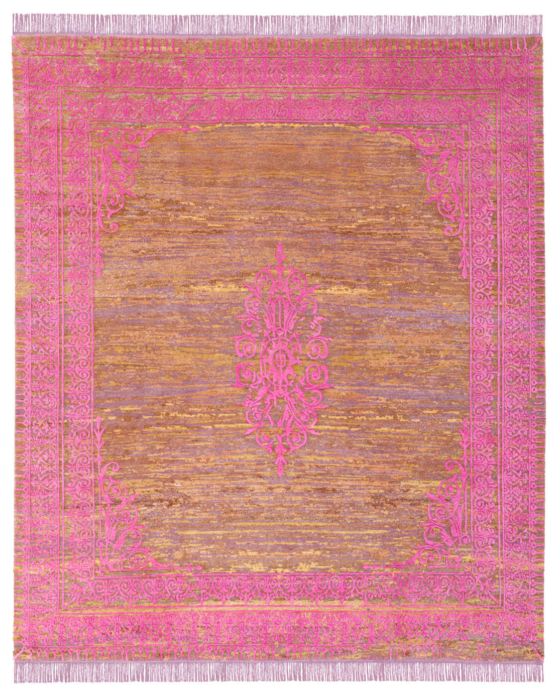 Tapete Ravenna Radi Little Rocked Roxo Rosa | Tamanho: 450 × 550 cm
