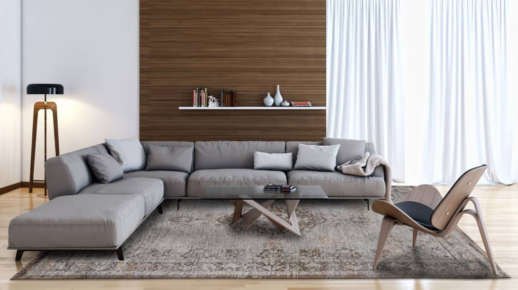 Tapete Vintage Style Grey Ebony 8257 | Tamanho: 280 × 390 cm