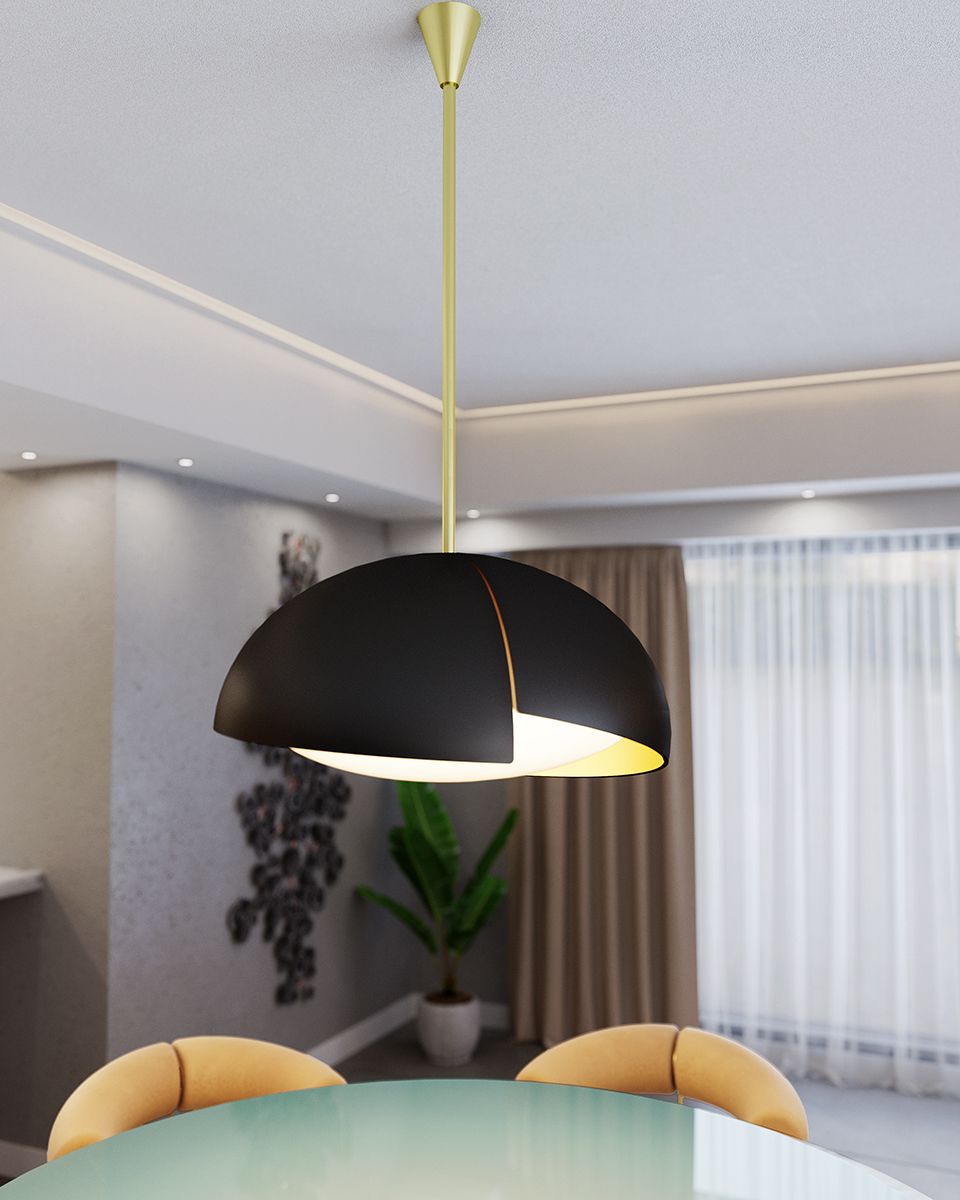 Candeeiro suspenso ilusão - 7