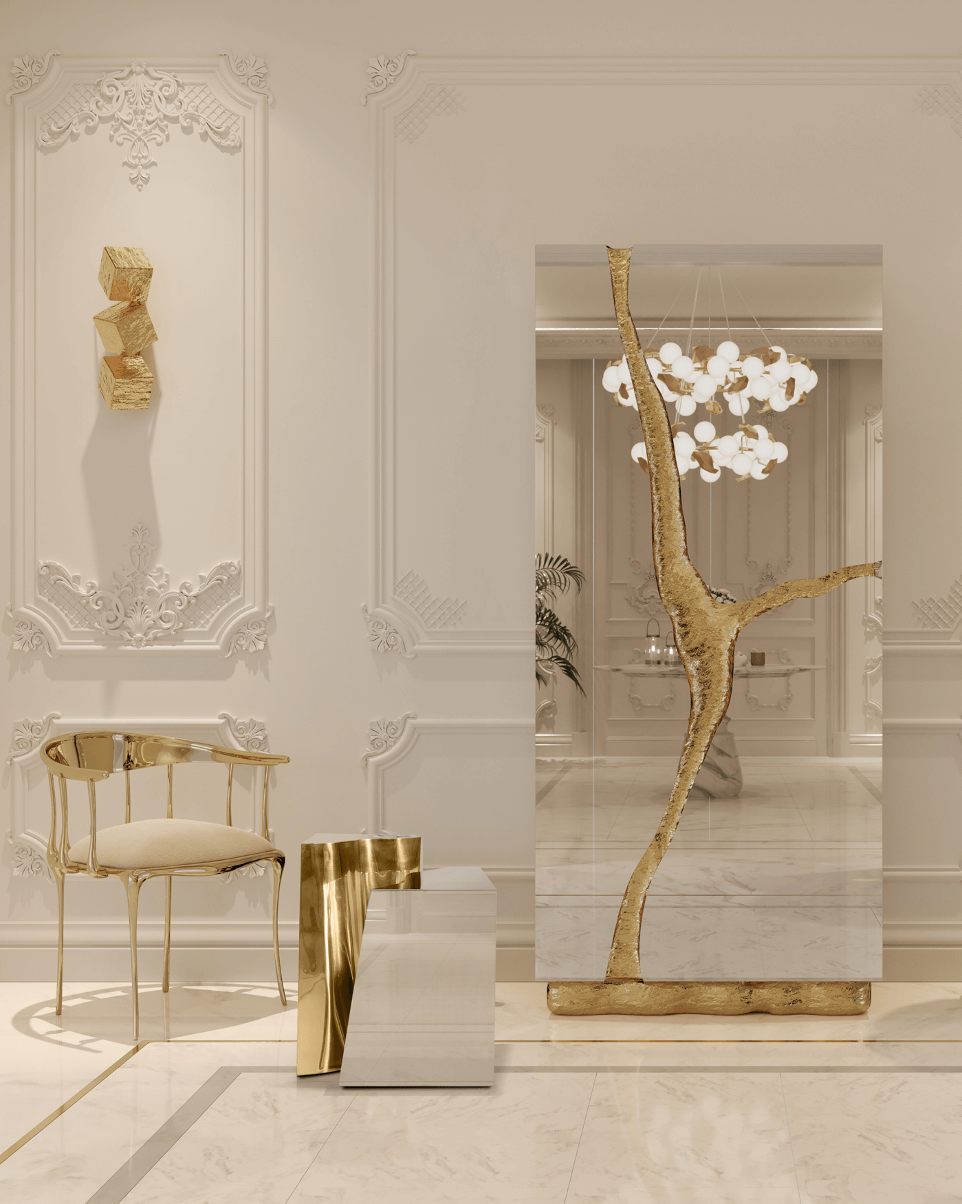 Arandela grande Geode