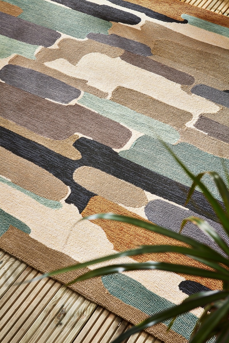 Tapete Trattino-Sea Glass Exterior | Tamanho: 140 × 200 cm